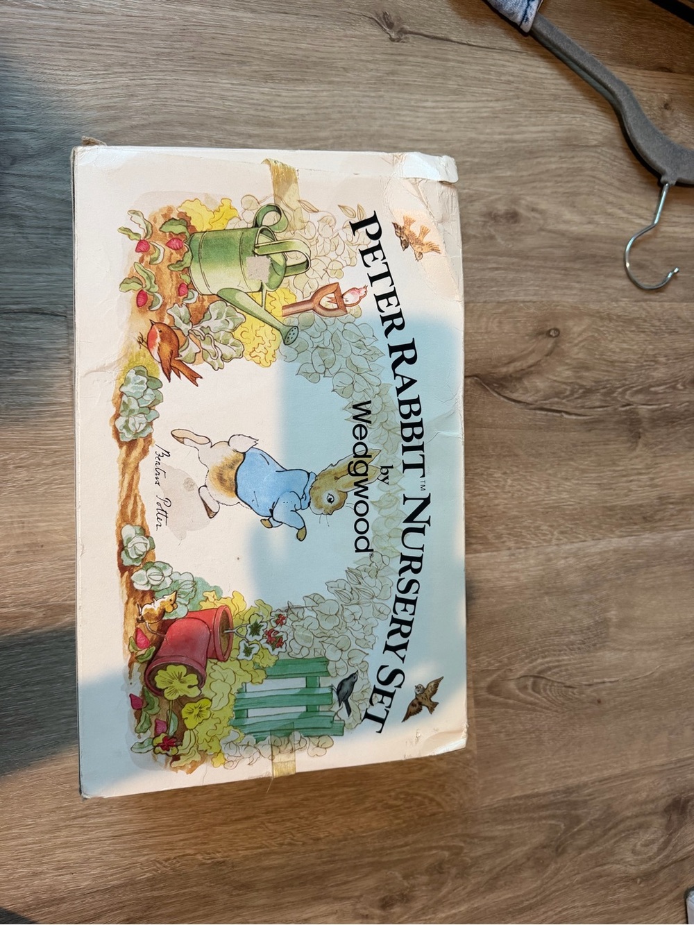 Peter Rabbit Nursery Set by Wedgwood - White with Pastel Illustration